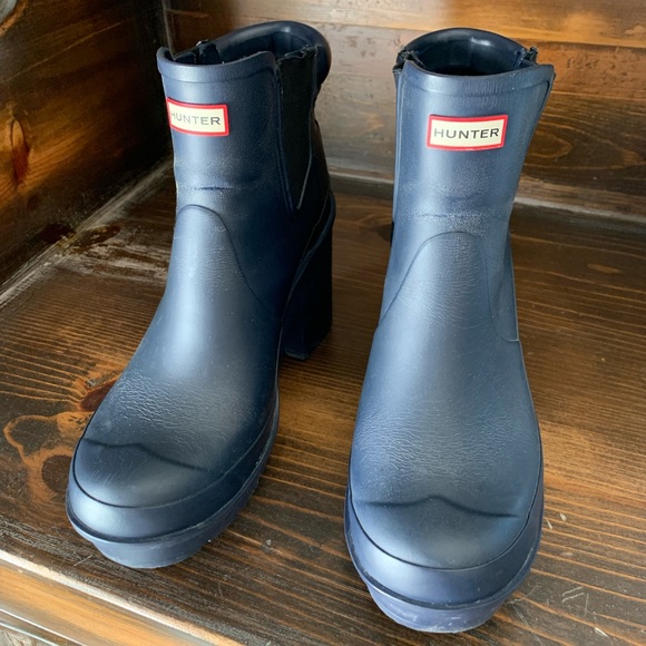 Hunter Platform Boots - Picture 2 of 4